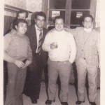 Paco Barrios, Eufemio Rodero, Eduardo y un amigo